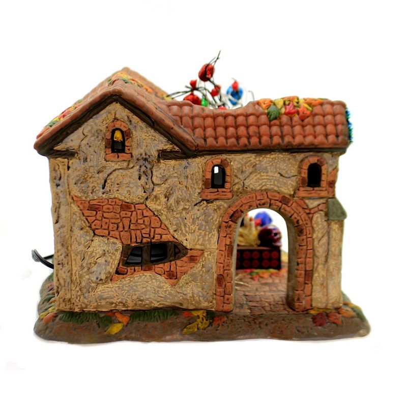 Department 56 House 6.0" Day Of The Dead House Halloween  -  Decorative Figurines