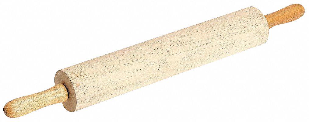Crestware 26" Wood Rolling Pin, 3" Barrel Dia., 18" Barrel Length   RPW18