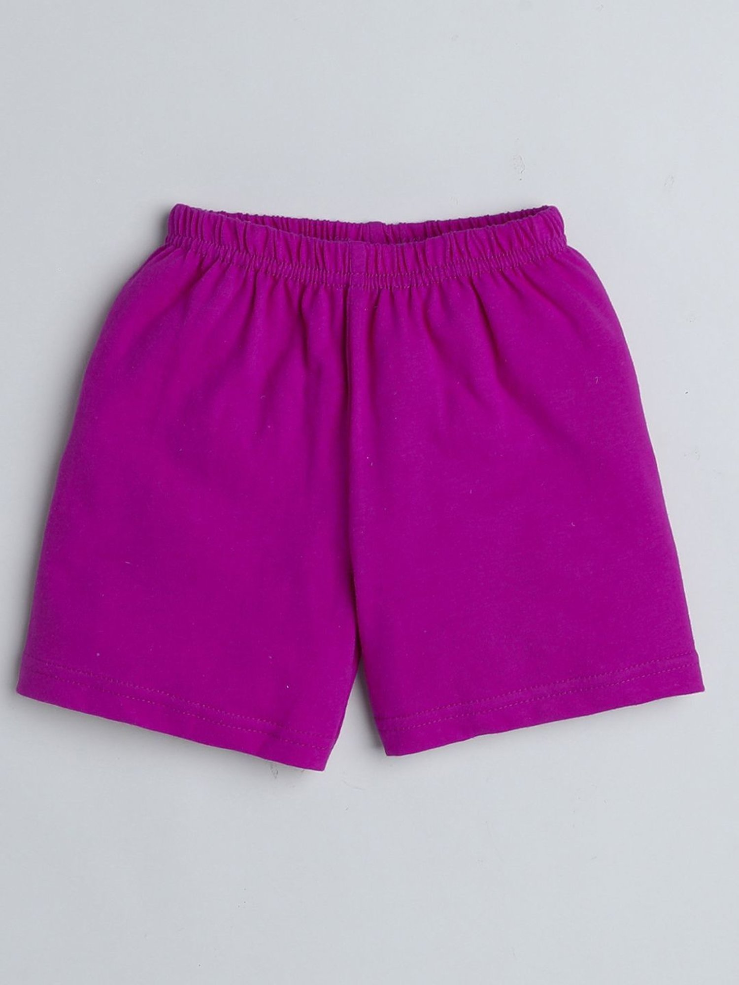 Bumzee Kids Turquoise & Pink Printed T-Shirt with Shorts