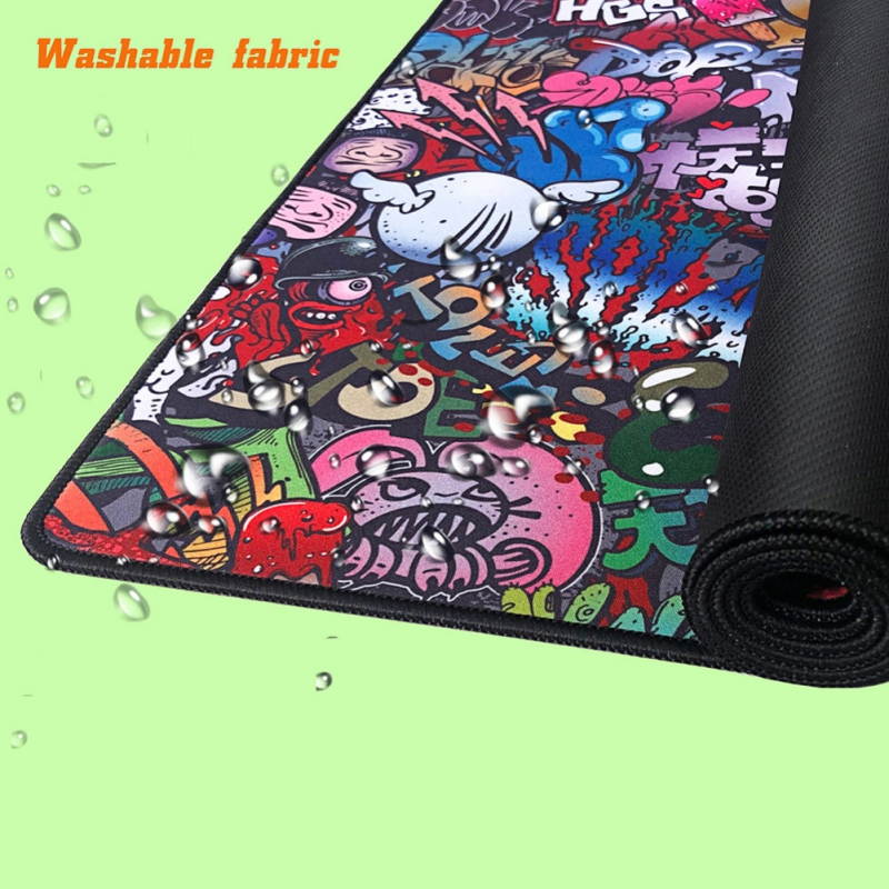 Gaming Mouse Pad Large Size 300*700MM Water-Resistant Extended Mouse Mat World Desk Mat Gaming Support for Computer, PC and Laptop