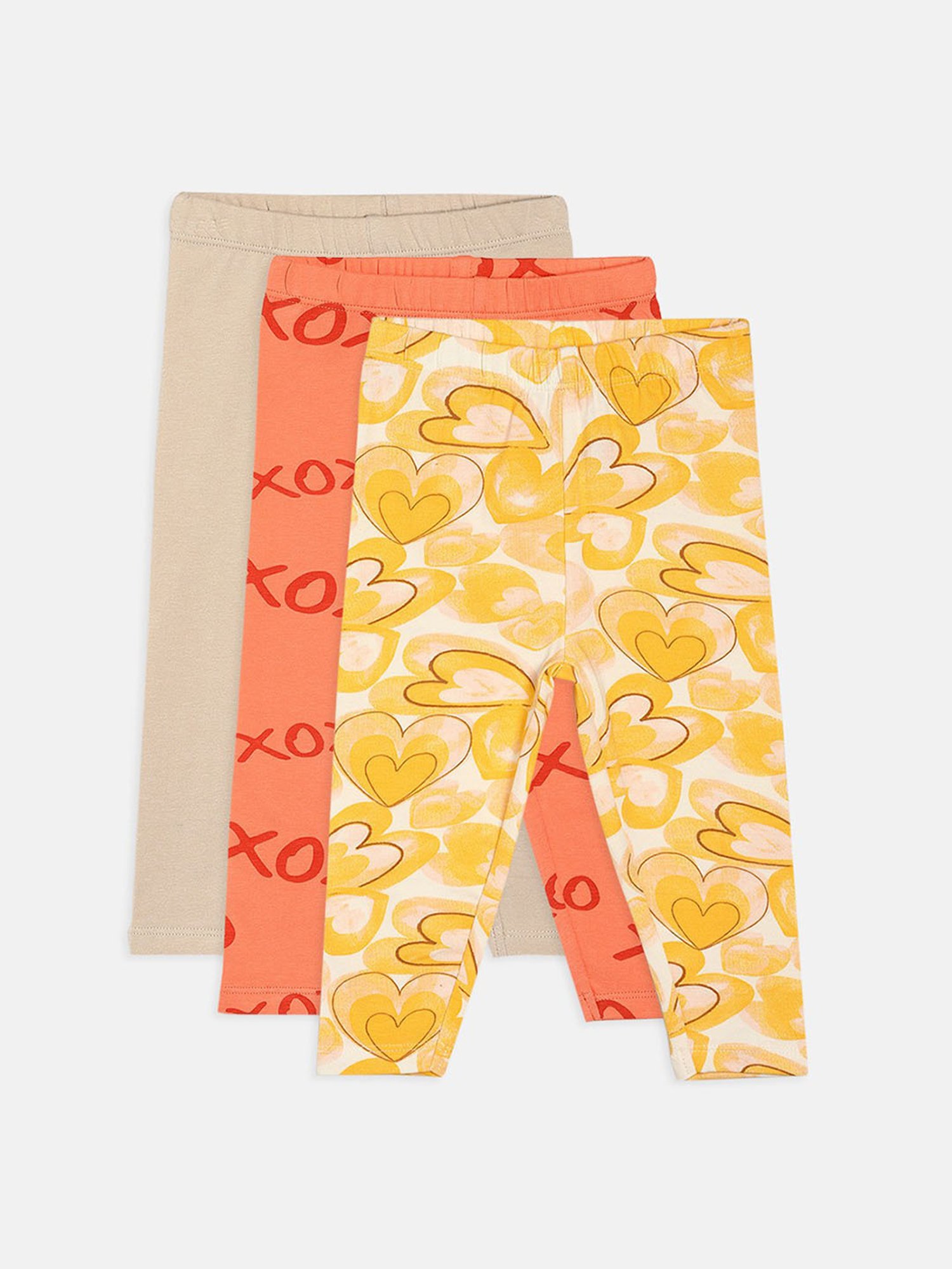 Nino Bambino Kids Multicolor Printed Leggings