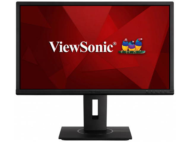 ViewSonic VG2440 24" (23.6" Viewable) Full HD 1920 x 1080 60 Hz D-Sub, HDMI, DisplayPort, USB, Audio Built-in Speakers Ergonomic Business Monitor
