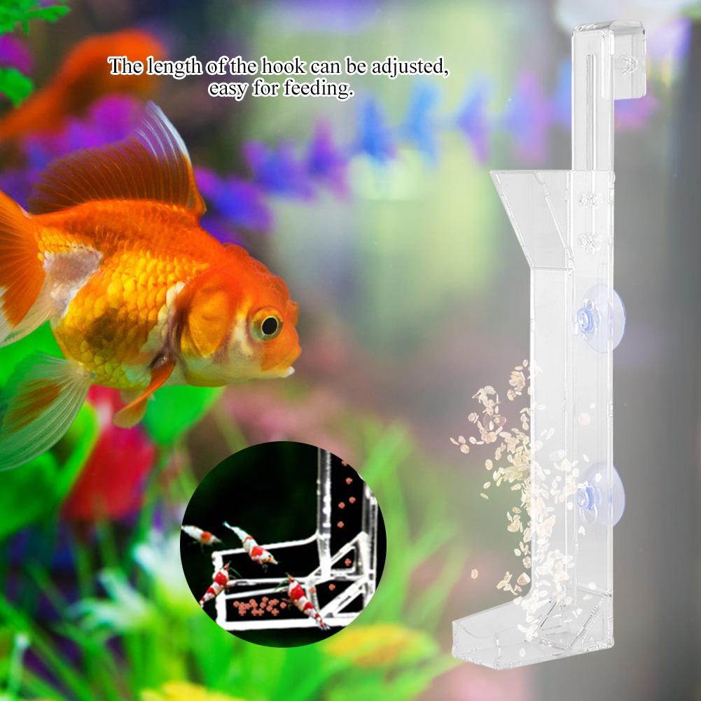 Fish Feeder Acrylic Shrimp Feeder Tube Feeding Tube Dish Set Fish Tank Aquarium Accessories