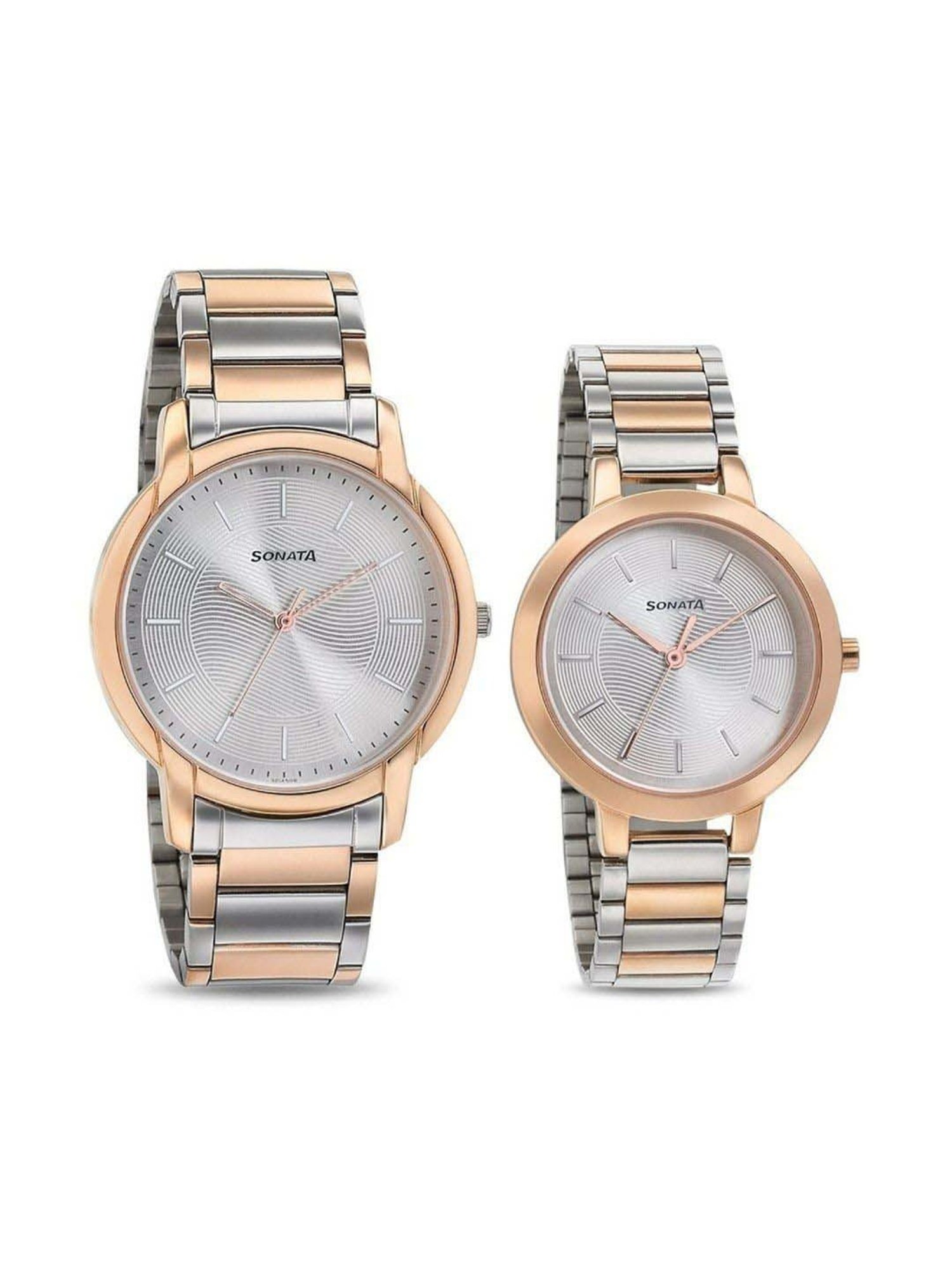 Sonata Pairs 2.0 NS770318141KM01P Analog Watch for Men