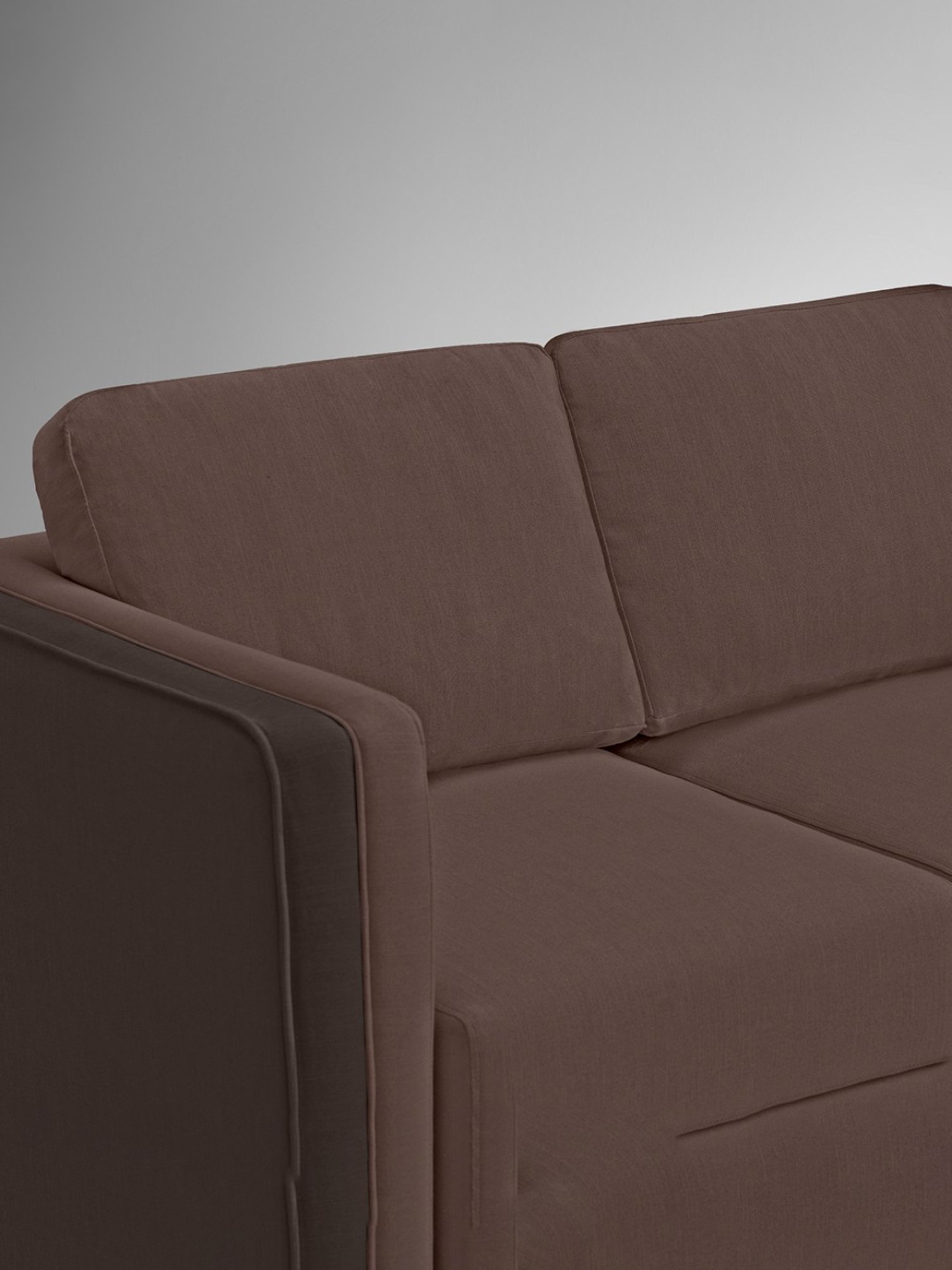 Sleepyhead Mojo Crazy Brown Fabric 2 Seater Sofa