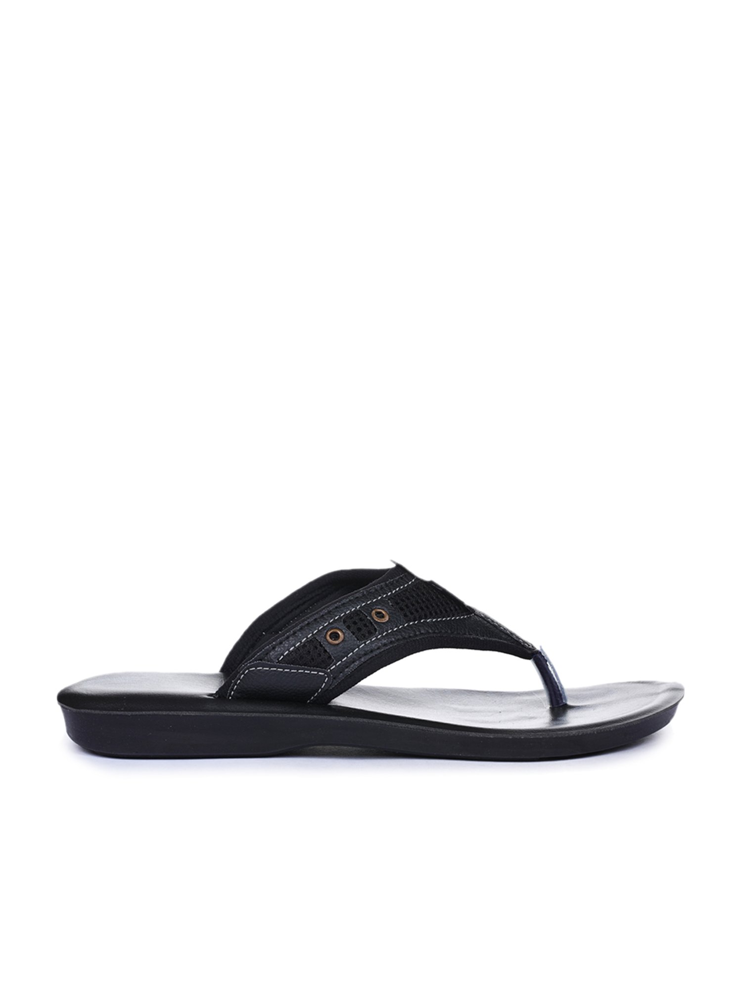 Aha by Liberty Men's Black Thong Sandals