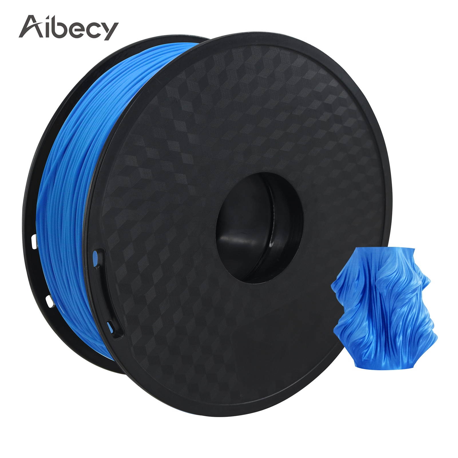 Aibecy PLA 3D Printer Filament 1.75mm Dimensional Accuracy +/- 0.02mm 1kg(2.2lbs) Spool, Blue