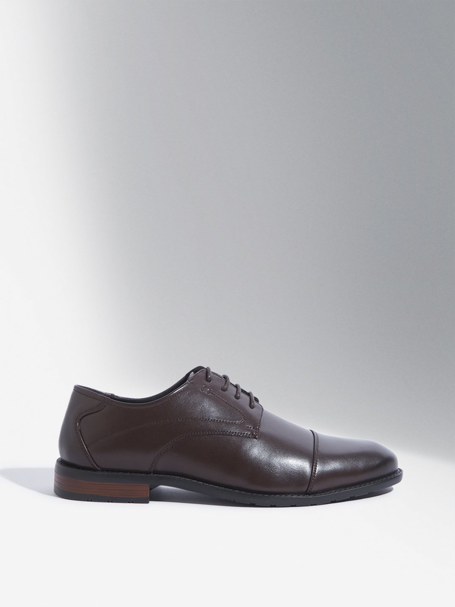 SOLEPLAY by Westside Brown Lace-Up Shoes