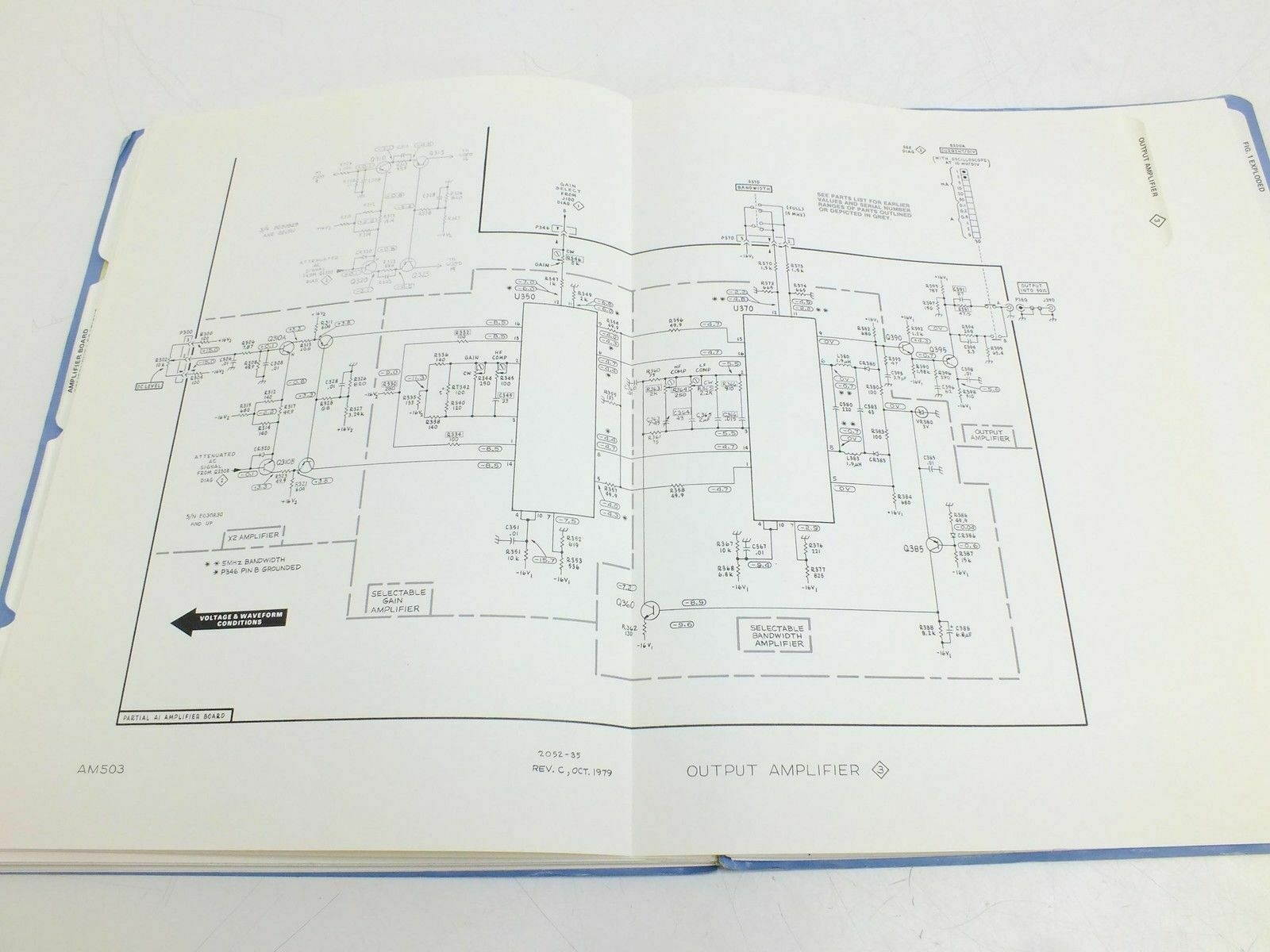 Tektronix AM503 Current Probe Amplifier  Instruction Manual