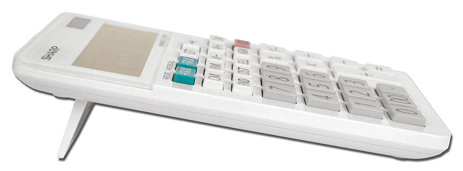 Sharp Calculators EL-334WB Business Calculator, White 4.0