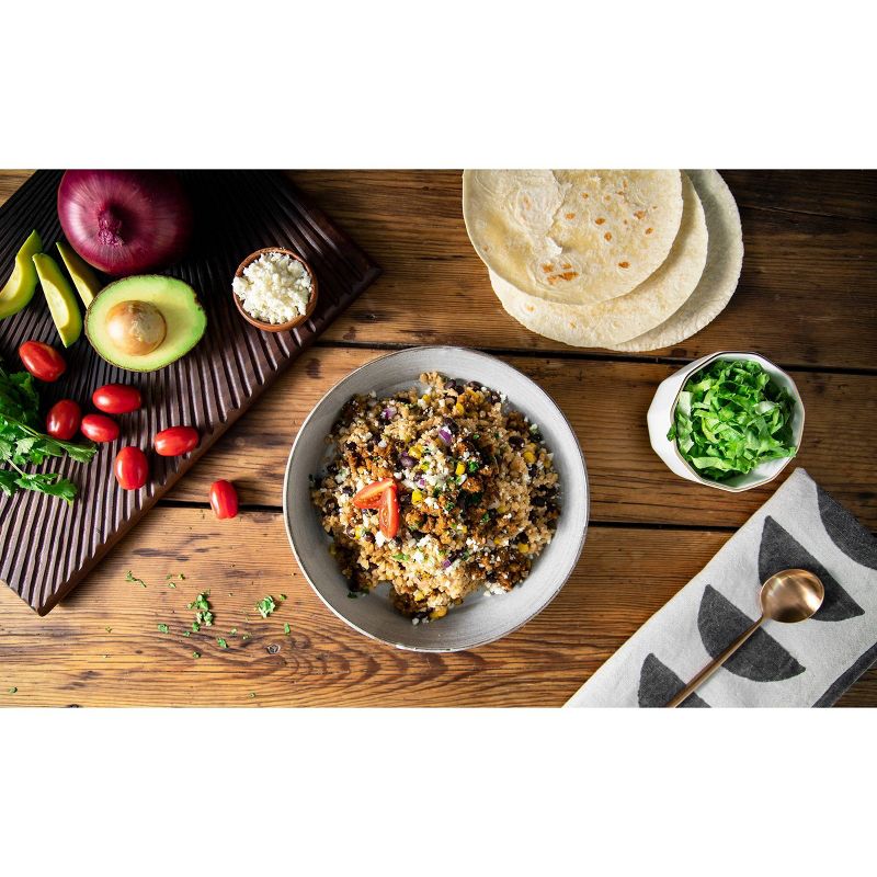 Tattooed Chef Frozen Riced Cauliflower Burrito Blend - 20oz