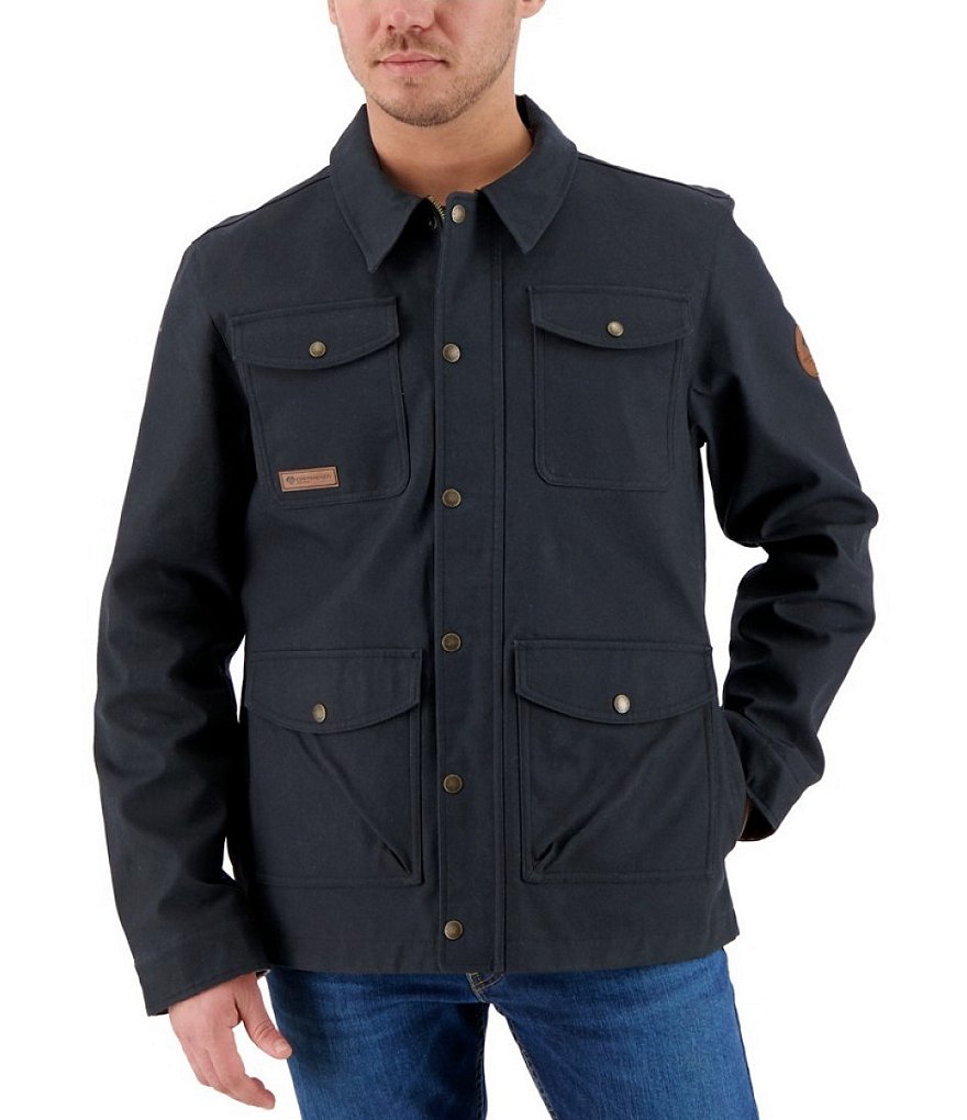 Obermeyer Oliver Waxed Cotton Flannel lined Jacket