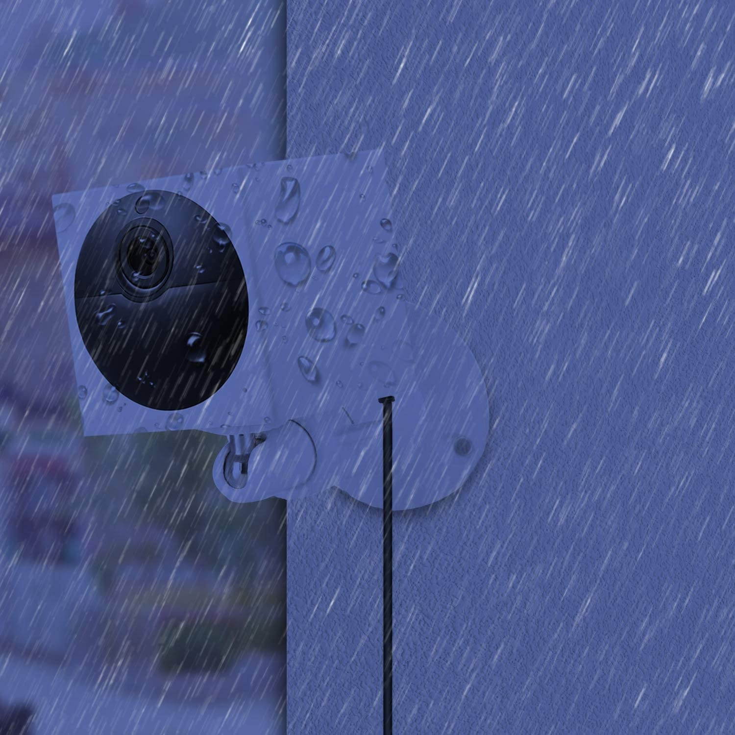 Wasserstein 25ft/7.6m Weatherproof Outdoor Charger for Wyze Cam Outdoor (Black) (NOT for Wyze Cam V2/V3/Pan) (Camera NOT Included)