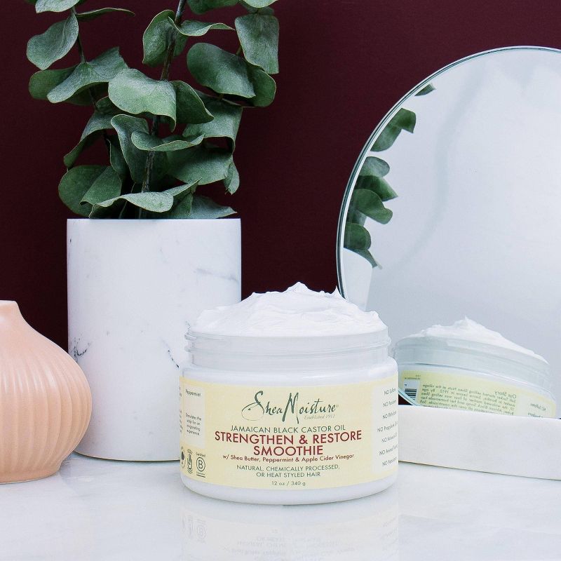 SheaMoisture Jamaican Black Castor Oil Strengthen & Restore Smoothie - 11 fl oz