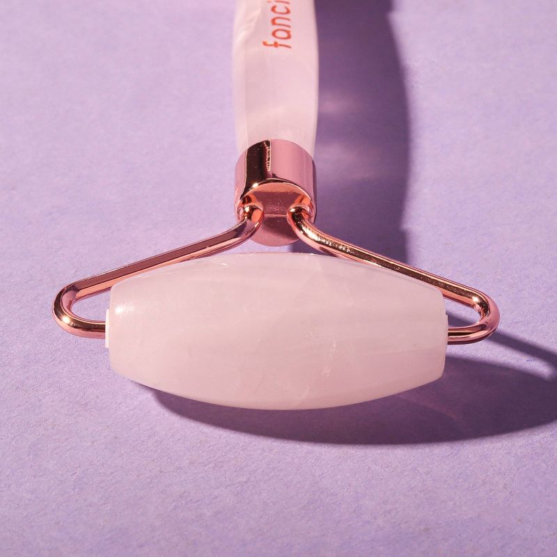 Fancii Aeva Rose Quartz Facial Massage Roller - 1ct
