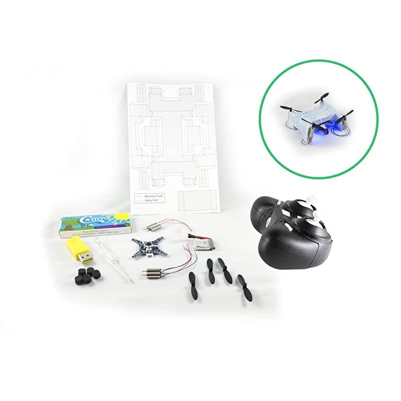 Frame Drone | Quadcopter Kit | Build Your Own Mini Origami Quadcopter with Our Drone DIY Kit | Perfect for STEM Curriculum