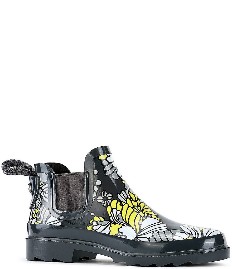 Sakroots Rhyme Printed Waterproof Chelsea Rain Booties