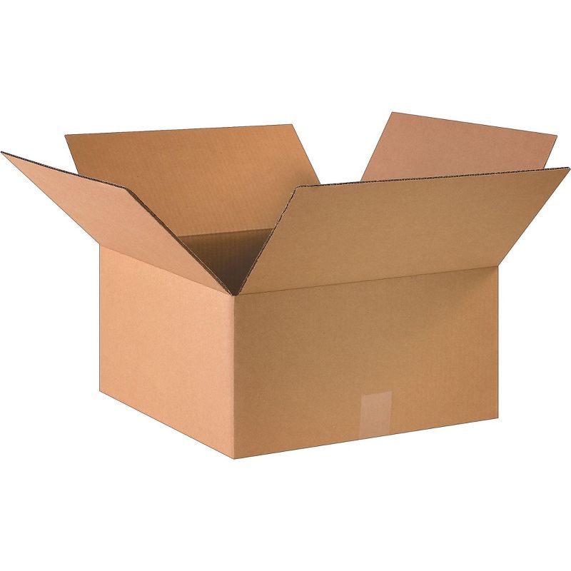COASTWIDE 16 x 16 x 8 Shipping Boxes, 32 ECT, Brown 161608