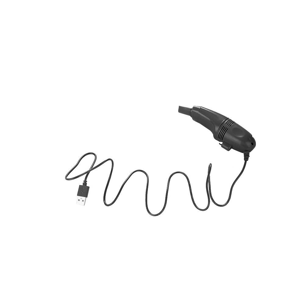 Creative USB Keyboard Vacuum Cleaner Portable Mini Handheld USB Vacuum Cleaner Keyboard Cleaner (Black)