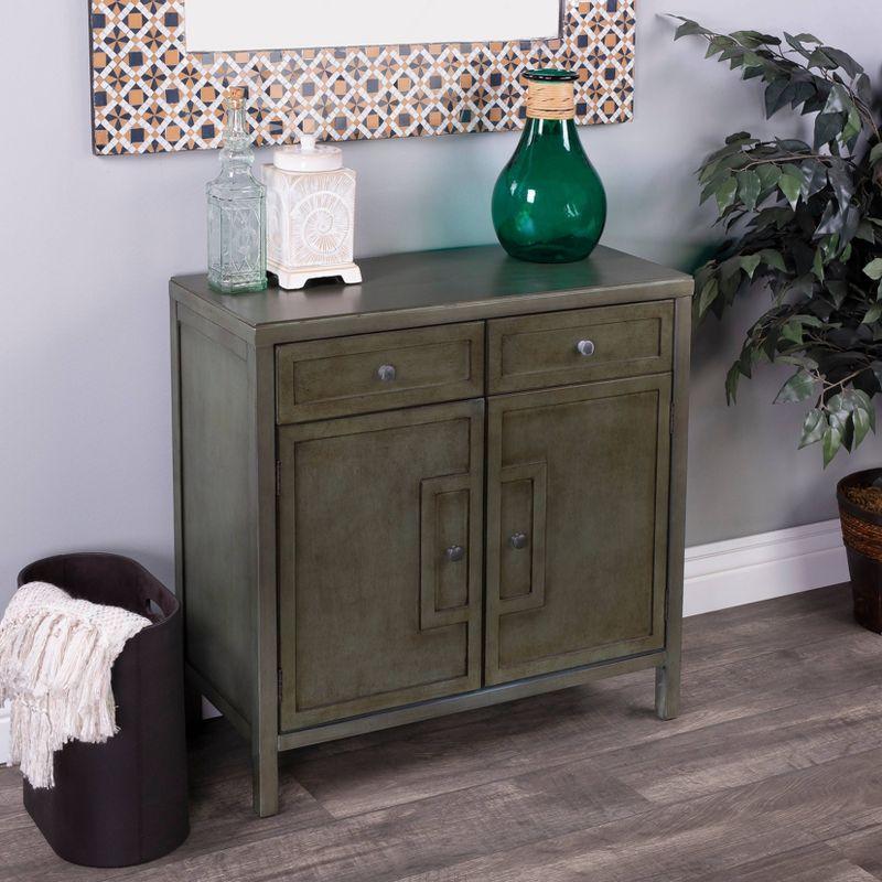 Imperial Green Console Cabinet - Butler Loft - Butler Specialty