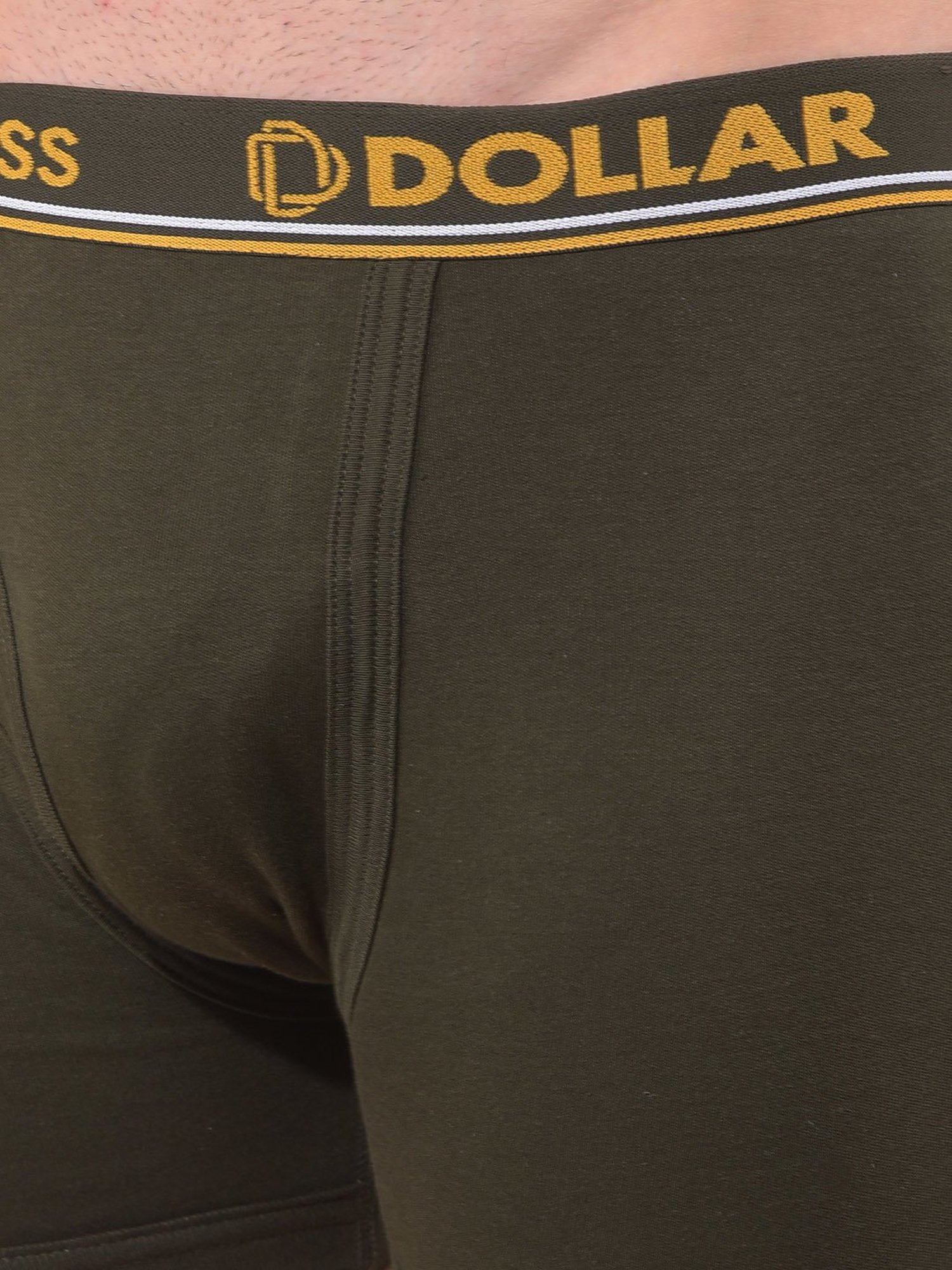 Dollar Bigboss Assorted Combed Cotton Trunks - Pack of 3