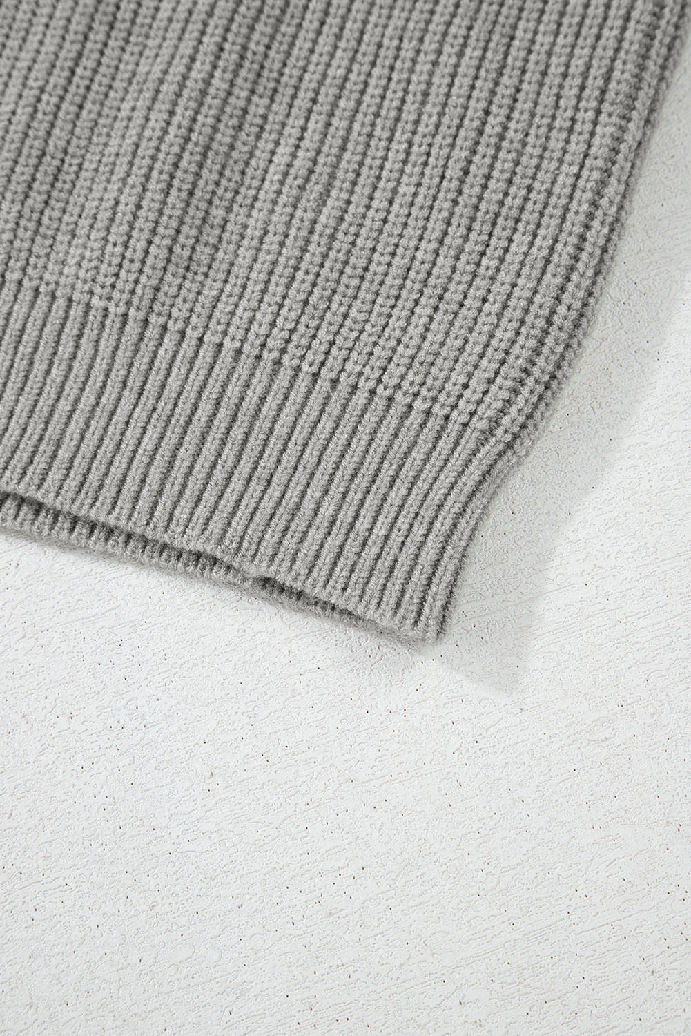 Black Plaid Casual Contrast Trim Knit Cardigan