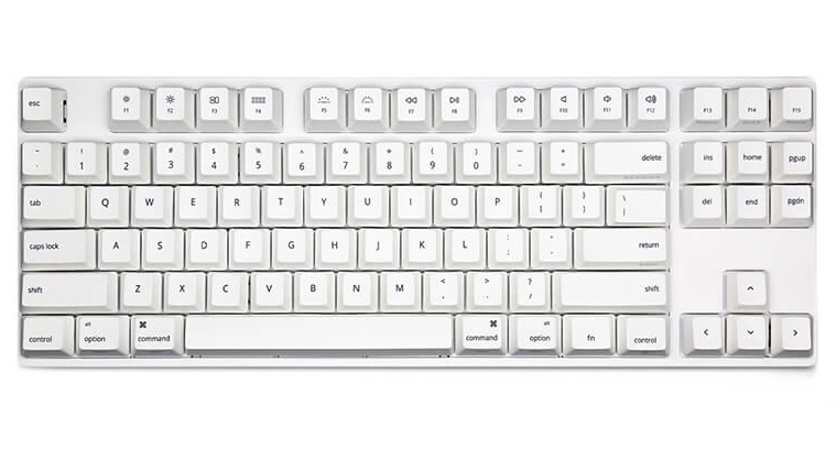 2, 60% Wired/Wireless Mechanical Keyboard (Kailh Box Brown Switch/White Case) - Full Keys Programmable - True RGB Backlit - Tap Arrow Keys - Double Shot PBT Keycaps - NKRO - 1900mAh Battery