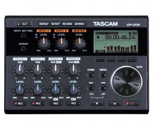 Tascam DP-006 6-Track Digital SD Recording Station