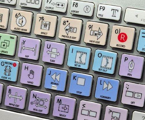 STICKERS FOR KEYBOARD ADOBE PREMIERE GALAXY SERIES WORK WITH APPLE