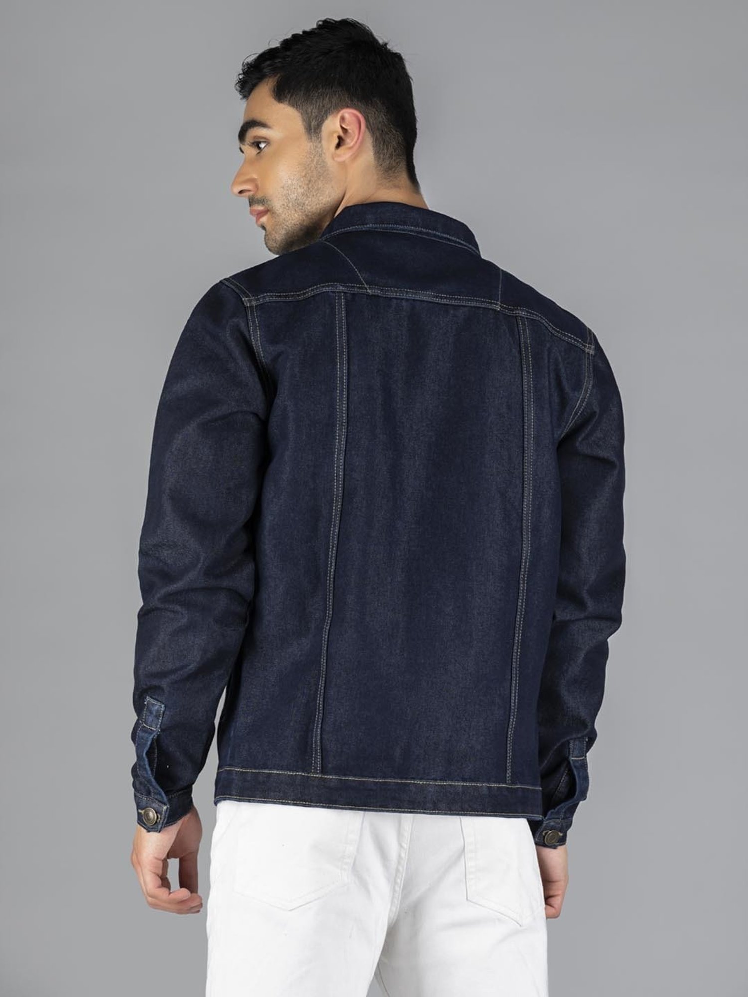 Dennis Lingo Midnight Blue Regular Fit Denim Jacket