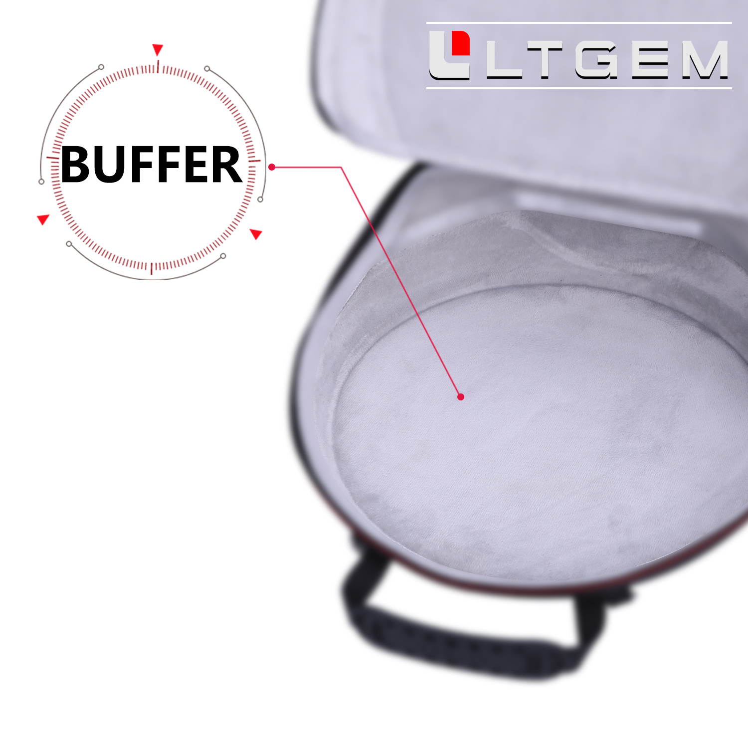 LTGEM EVA Hard Case for Harman Kardon Onyx Studio 6 Wireless Bluetooth Speaker - Protective Carrying Bag Only