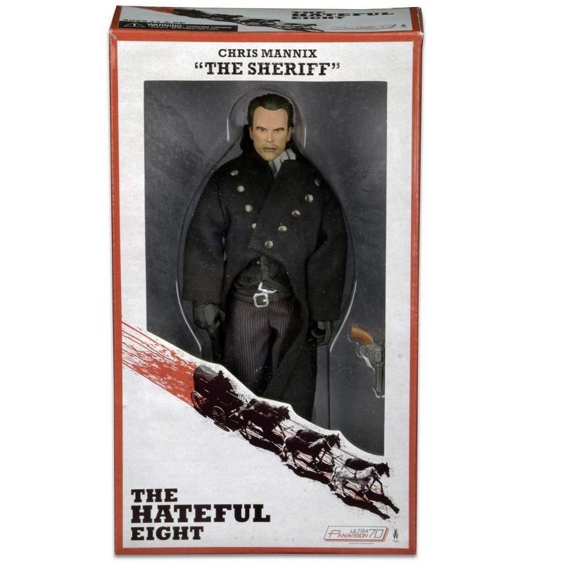 Neca The Hateful Eight Movie 8" Action Figure Chris Mannix " The Sheriff"