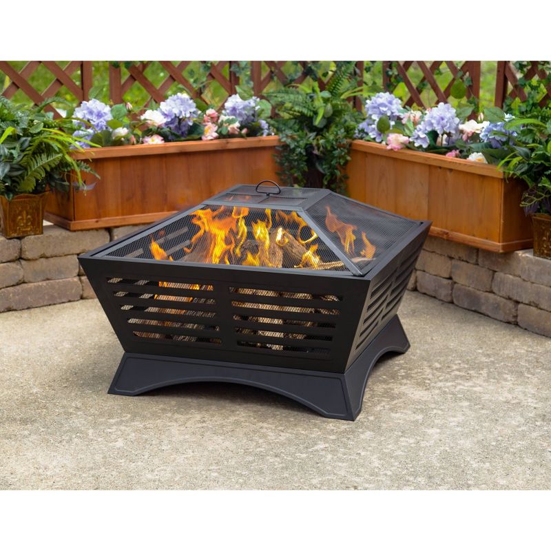 Hutchinson Steel Fire Pit - Pleasant Hearth