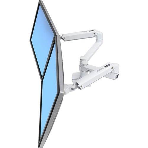 ERGOTRON 45-491-216 LX DUAL SIDE-BY-SIDE ARM WHITE