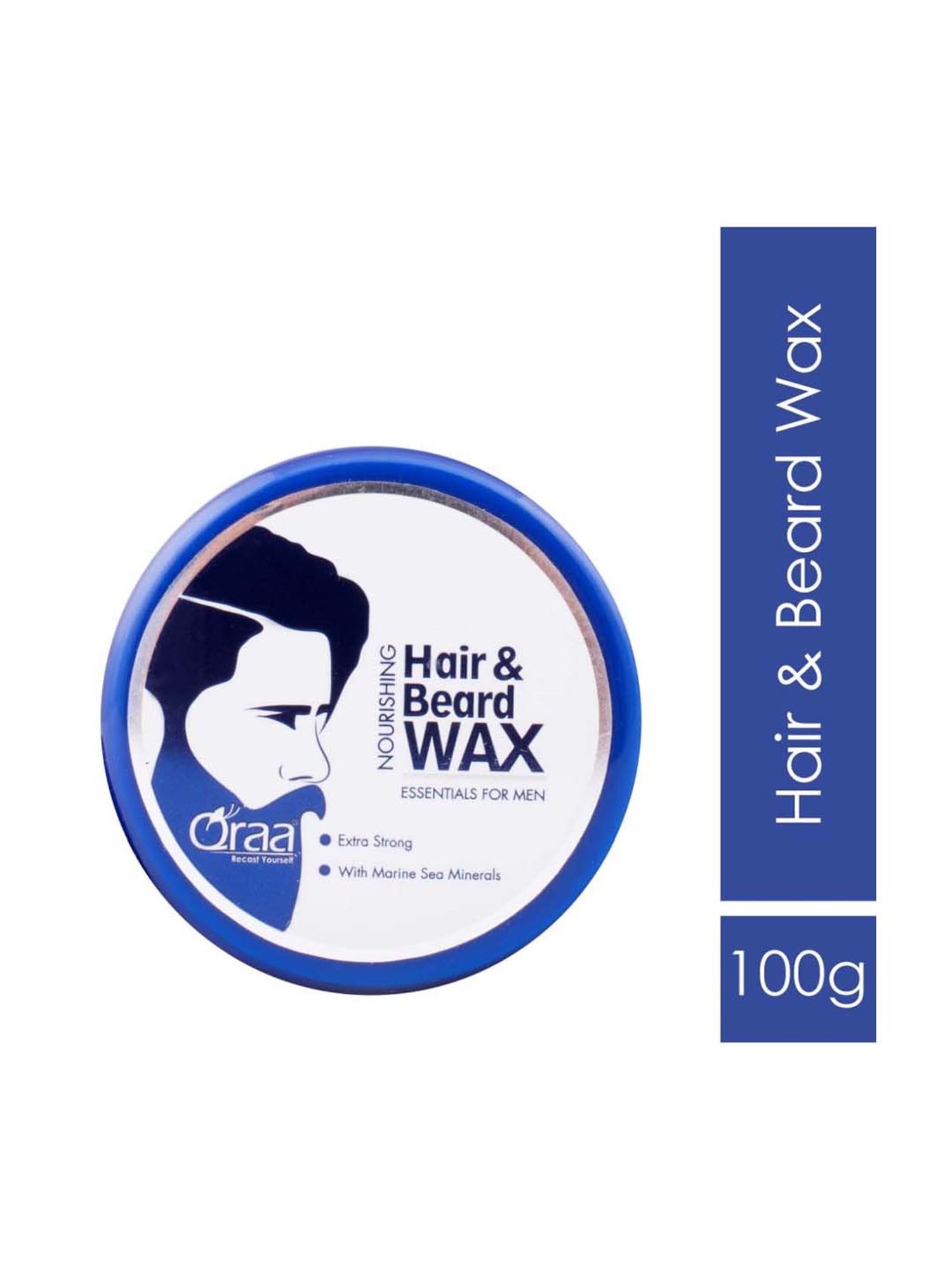 Qraa Men Hair And Beard Wax - 100 gm
