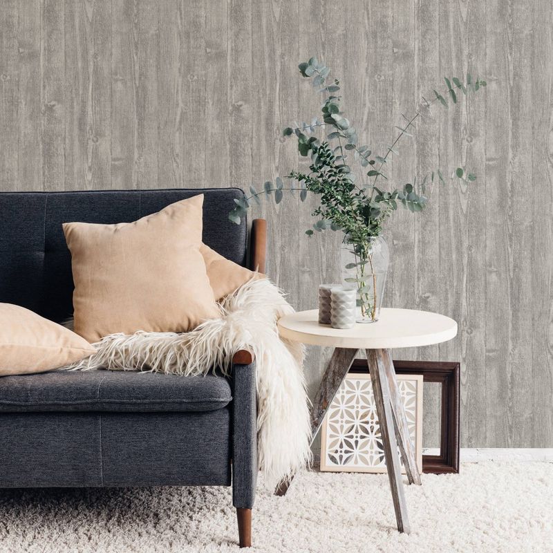 Brewster Portland Wood Peel & Stick Wallpaper