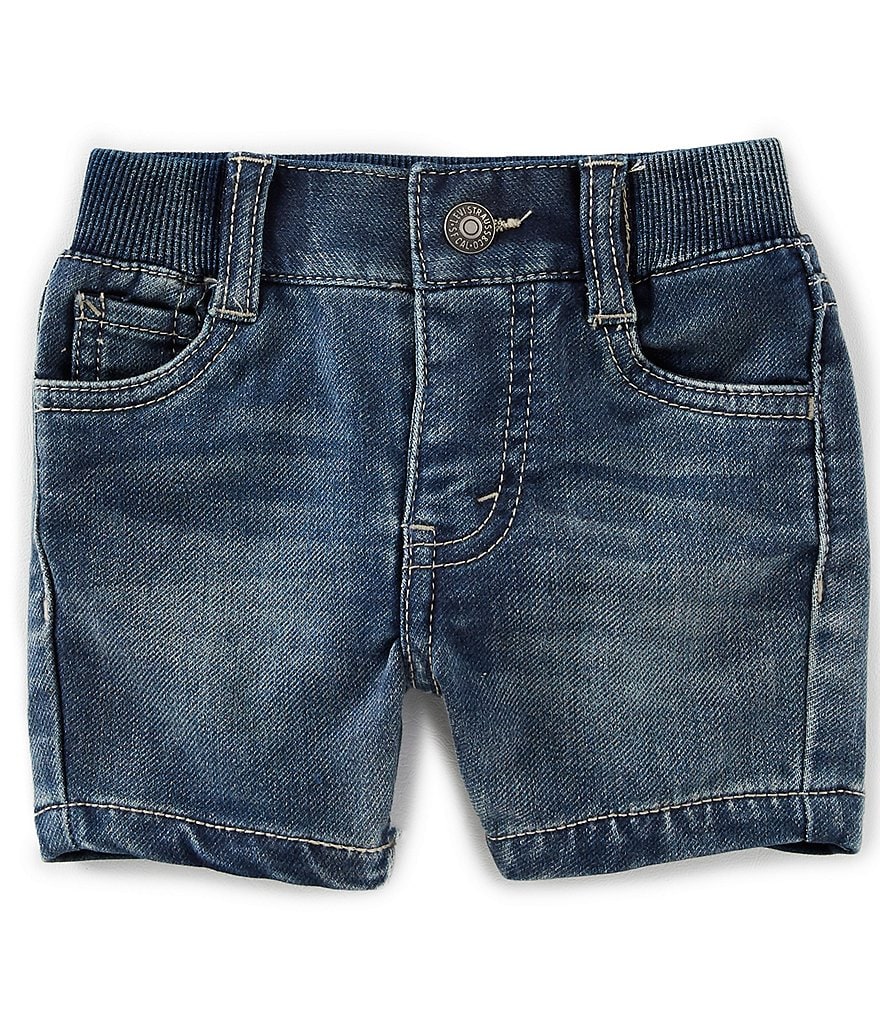 Edgehill Collection Baby Boys 3-24 Months Flat Front Linen Shorts