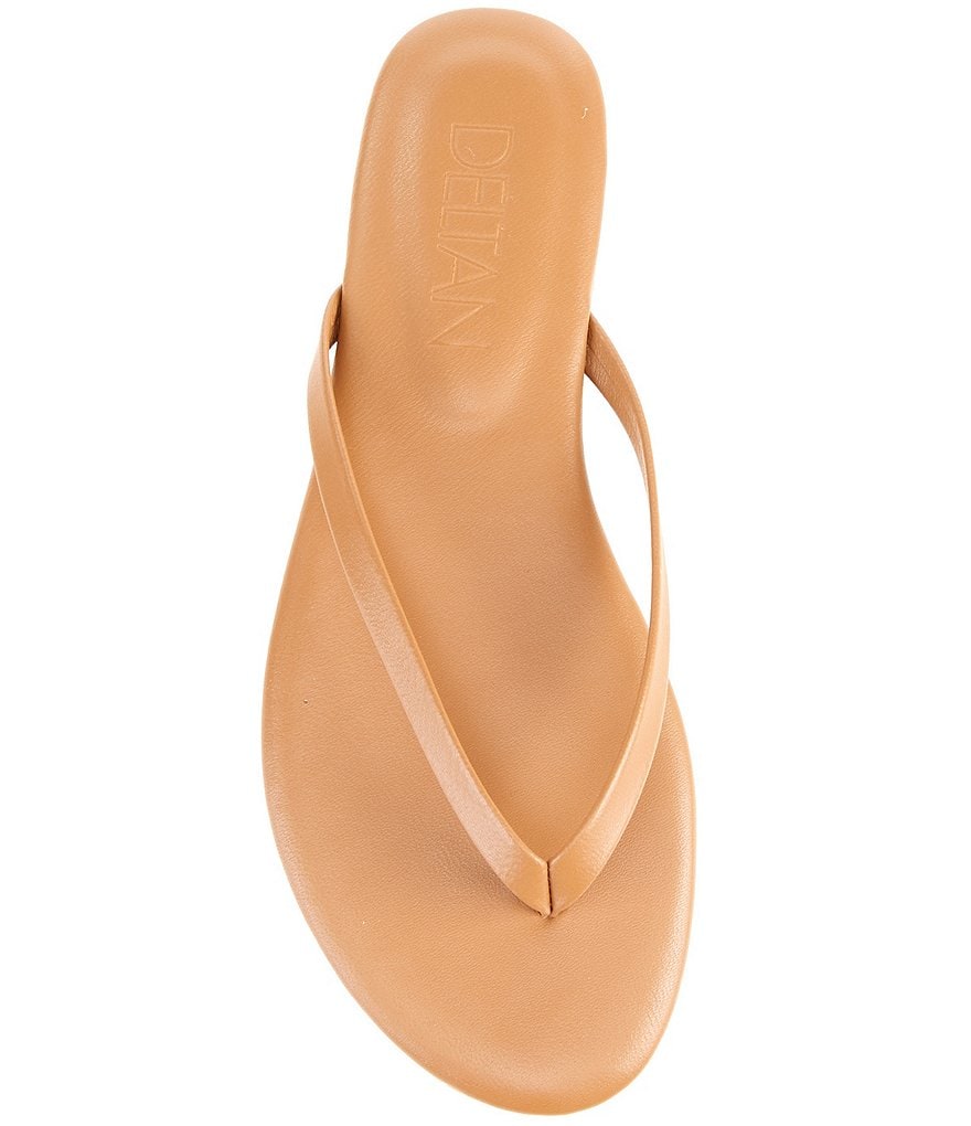 Deltan Hula Leather Thong Sandals