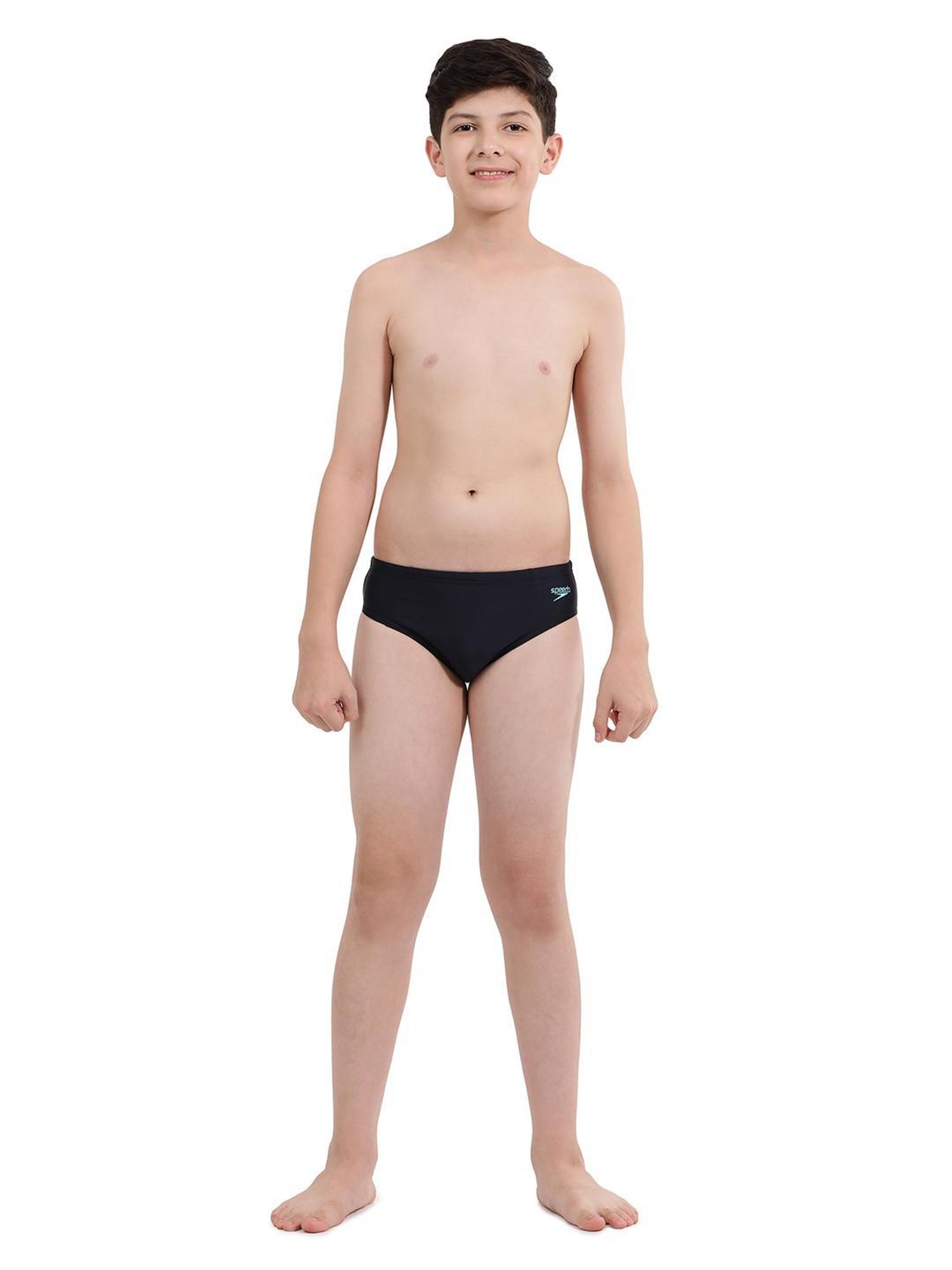 Speedo Kids Navy Solid Brief