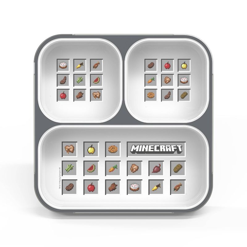 Minecraft 27oz Plastic Ultra Slim Bento Box - Zak Designs