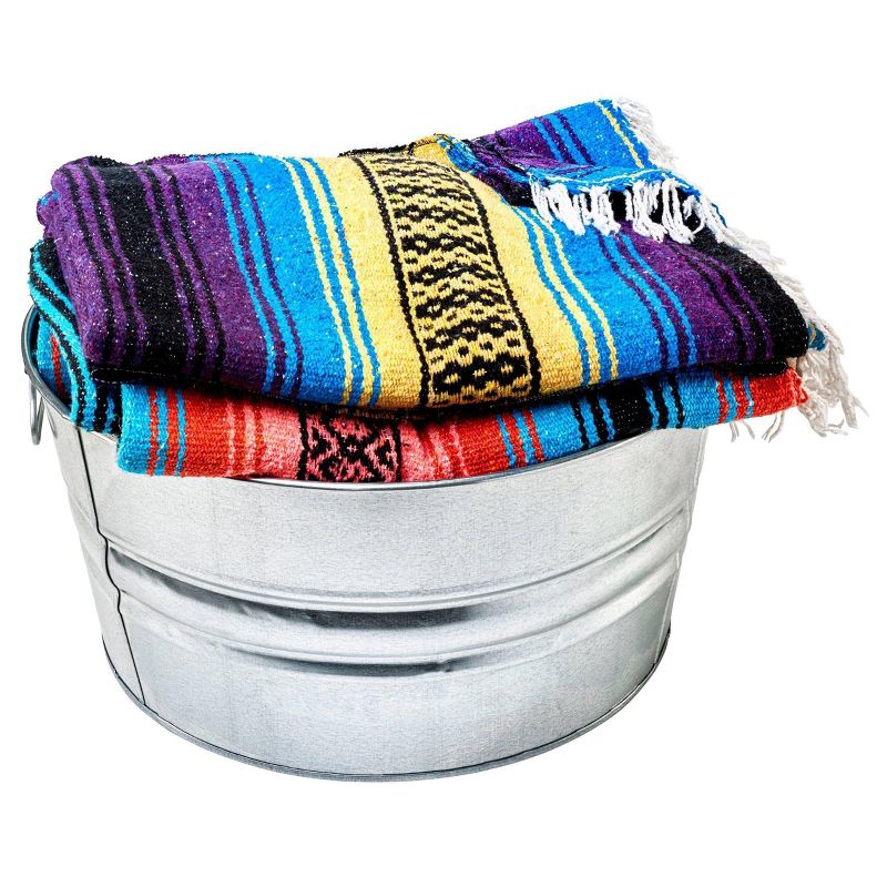 Behrens 15gal Galvanized Steel Round Tub Silver