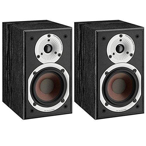 dali spektor 1 bookshelf speakers in black ash pair