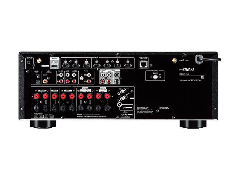 YAMAHA RX-V6A 7.2-Channel AV Receiver with 8K HDMI and MusicCast