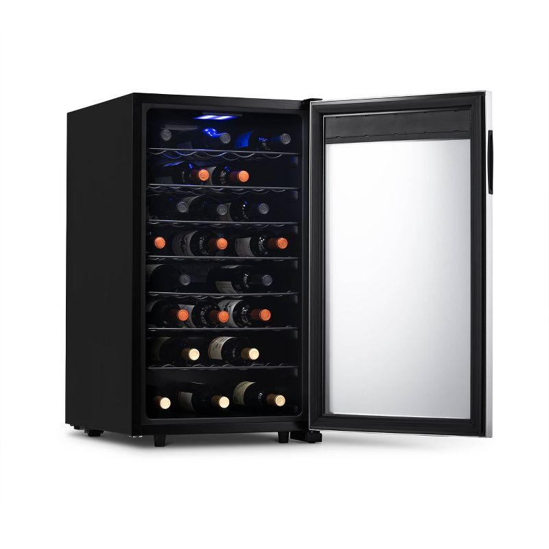 NewAir 50-Bottle Single-Zone Compressor Wine Cooler