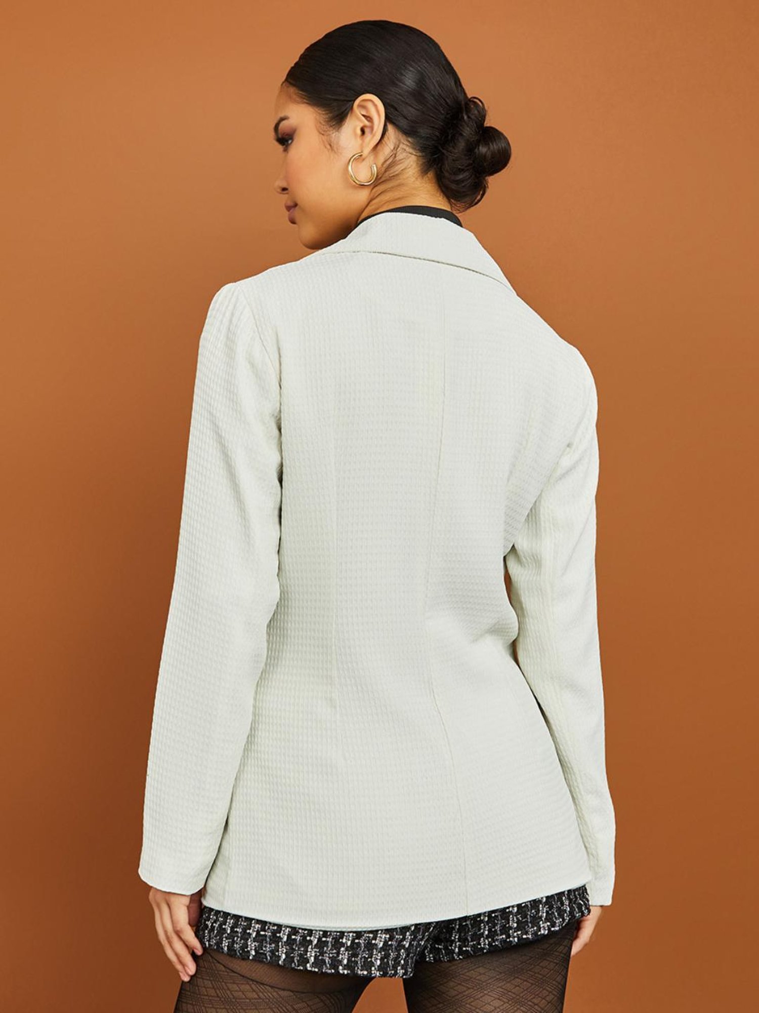 Karyn Seo Miranda Vintage Inspired Embroidered Kimono Cardigan