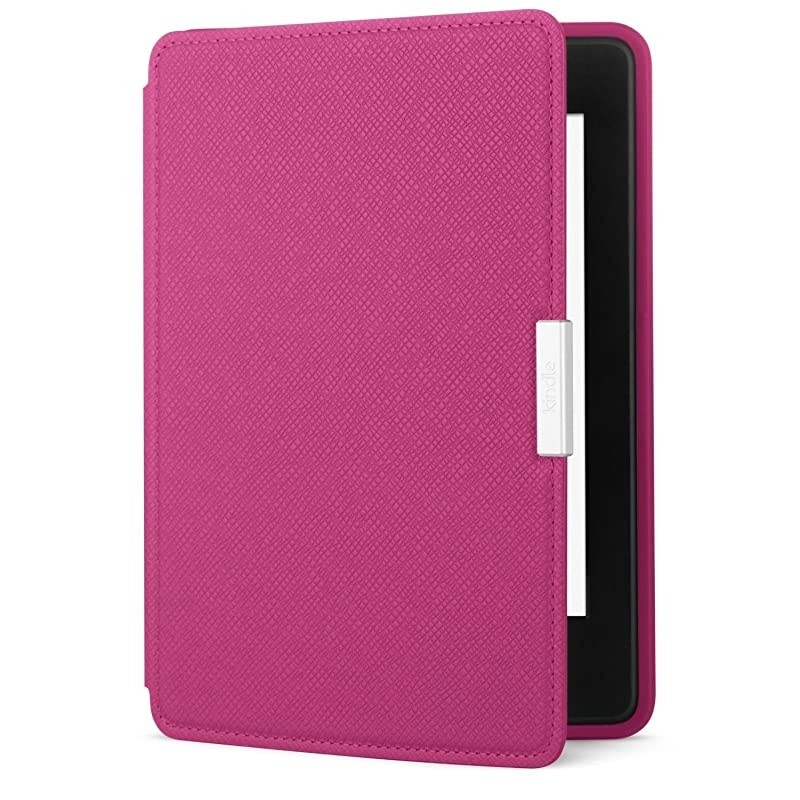 Kindle Paperwhite Leather Case Ink Fuchsia fits all Paperwhite generations prior to 2018 Will not fit Allnew Paperwhite 10th generation