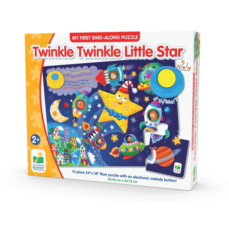 The Learning Journey My First Sing Along Puzzle Twinkle Twinkle Little Star 12 pcs