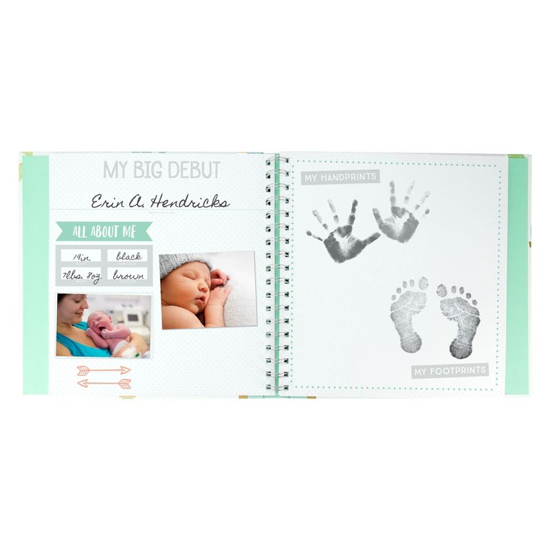 MBI Baby Post Bound Album W/Window 12"X12"-Blue