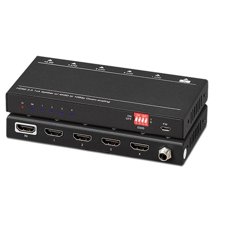 Philips 3 Port HDMI Switch - Black