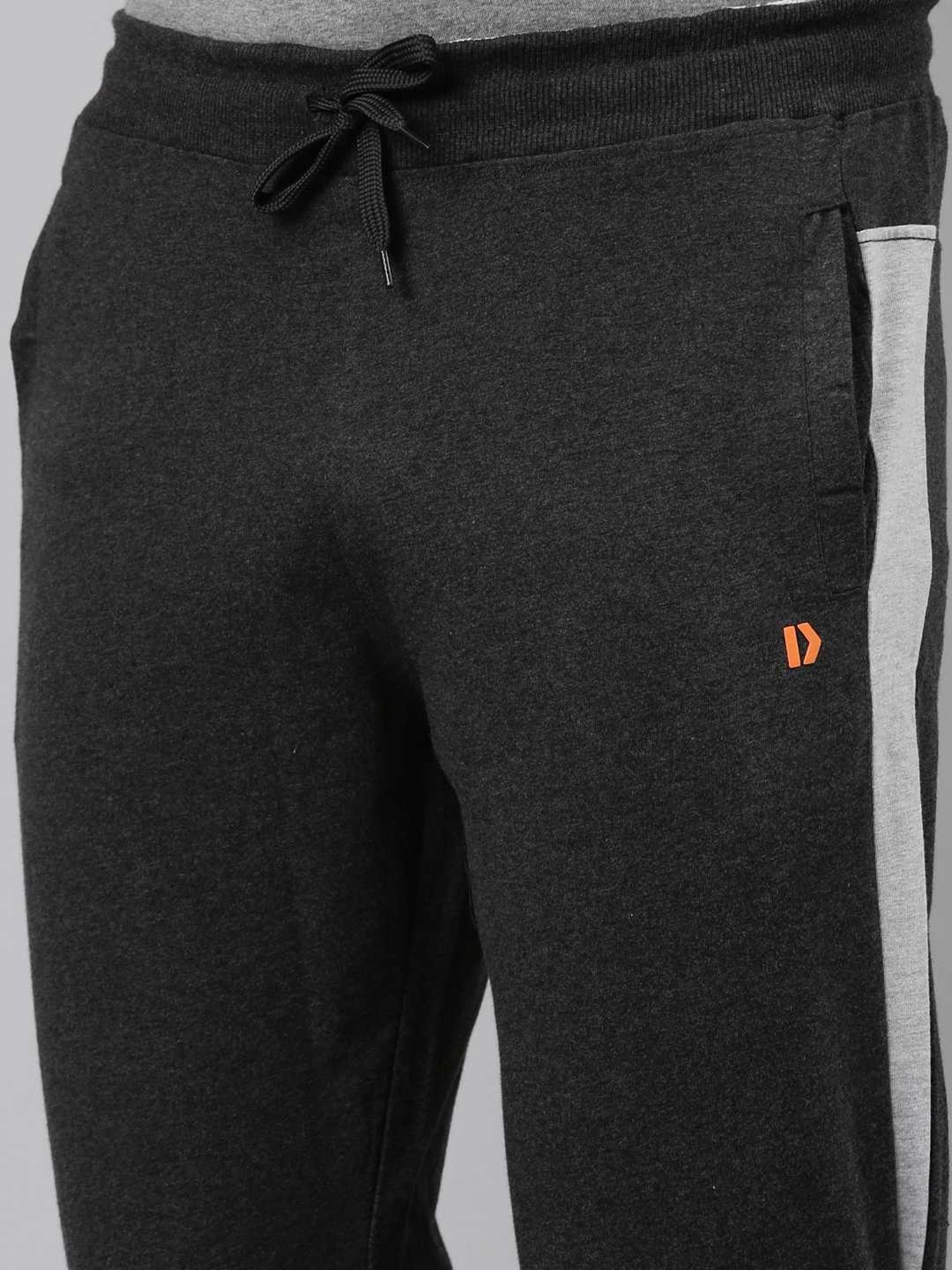 Dixcy Scott Originals Black Cotton Regular Fit Joggers